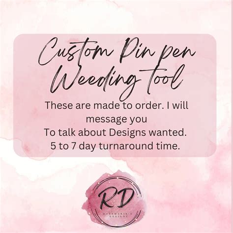 Image result for pin pen weeding tutorial