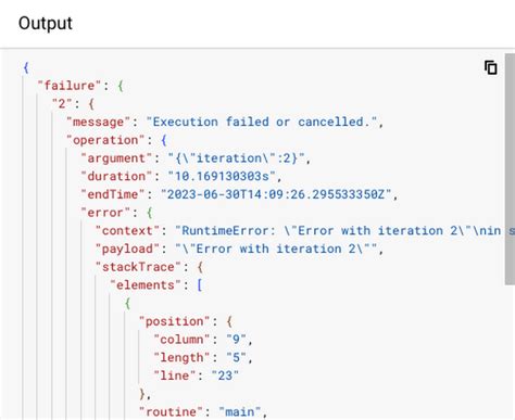 Inconsistent Execution Diagram に対する画像結果