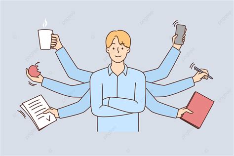 Toradh íomhá ar Multitasking Vector Transparent