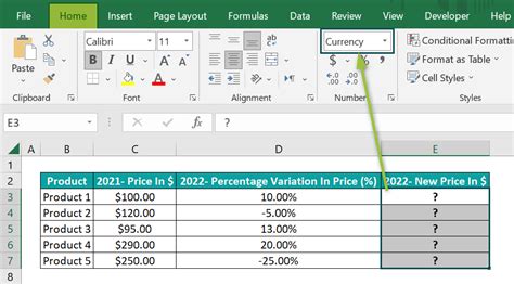 Image result for Percentage Change Formula Excel