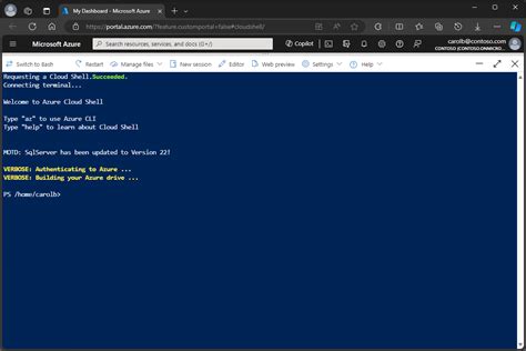 Azure PowerShell Restart Button に対する画像結果