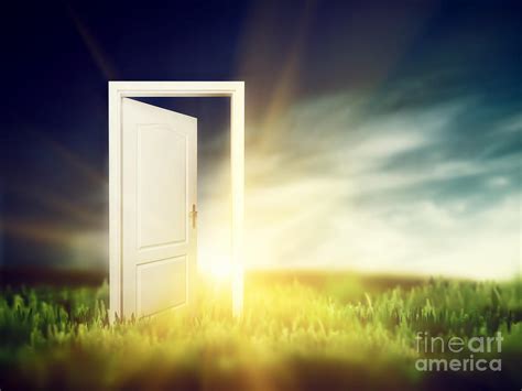 Image result for Open Door in a Field