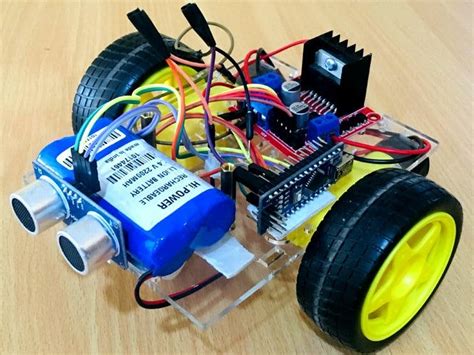 Image result for Ultrasonic Sensor Arduino Robot