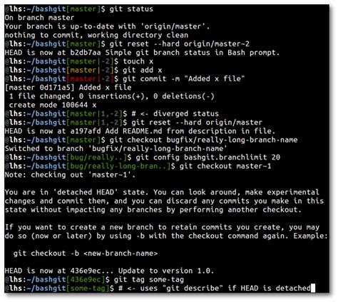 Toradh íomhá ar PowerShell Prompt Git Status