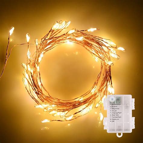 Toradh íomhá ar Battery Operated Mini Lights with Timer