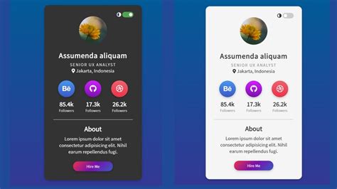 Toradh íomhá ar Simple UI Using CSS