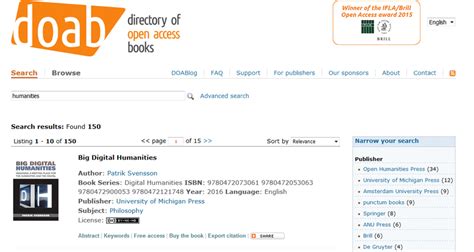 Image result for Directory of Open Access Books