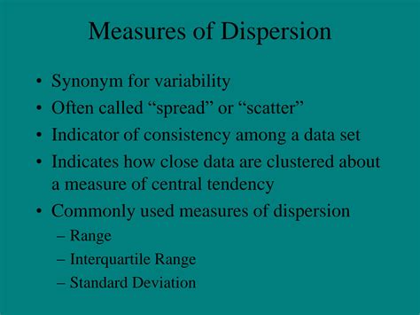 Toradh íomhá ar Measures of Dispersion in Statistics No BG