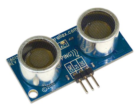 Miniature Ultrasonic Distance Sensor に対する画像結果