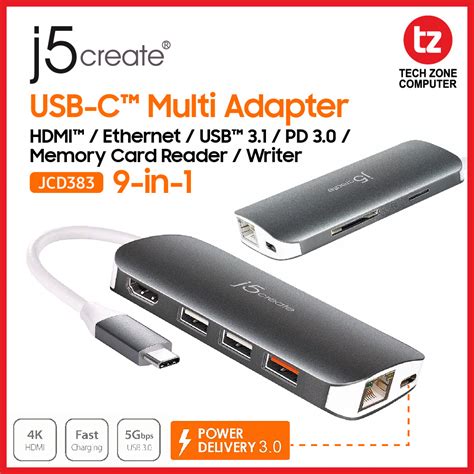 Image result for J5 Create USB Type C Multi-Adapter