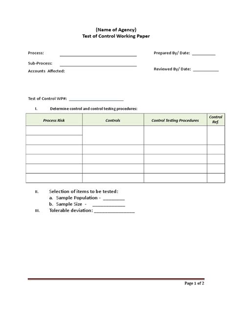 Test of Control Example Template に対する画像結果