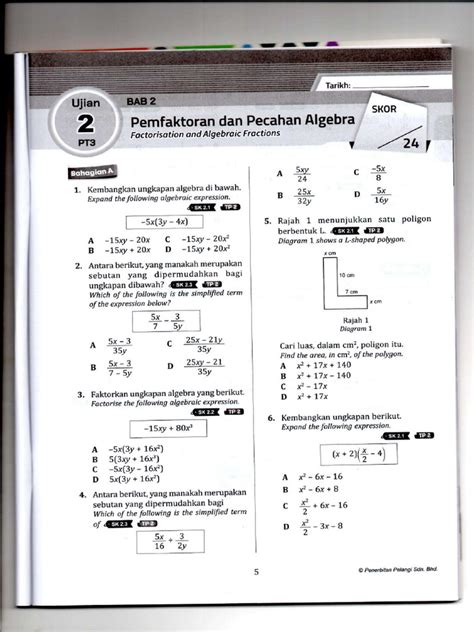 Afbeeldingsresultaten voor Form 2 Math Bab 6