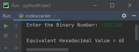 Image result for How to Convert Hexadecimal to Binary in Python