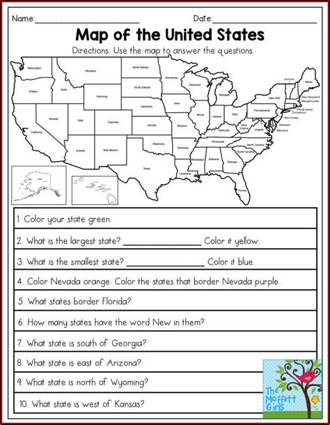 Image result for Sample Map Test 3rd Grade