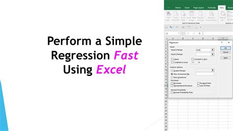 Image result for Simple Linear Regression Excel