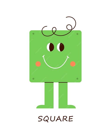 Toradh íomhá ar Table Square Shape Cartoon