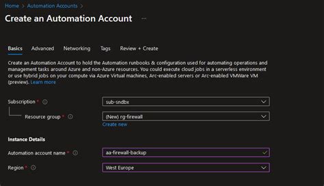 Afbeeldingsresultaten voor Create an Automation Account Using the Azure Portal