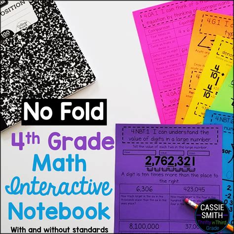 Image result for Math Interactive Notebook Grade 4