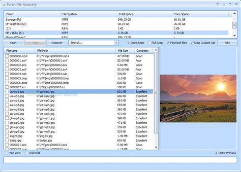 Toradh íomhá ar HDD Recovery Tool