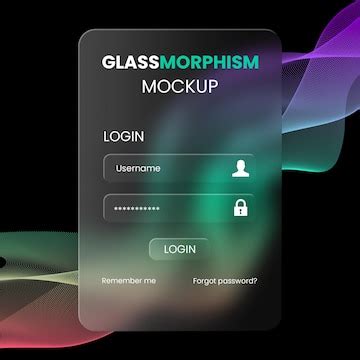 Image result for Glassmorphism Form UI Design