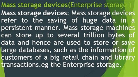 Image result for Mass Storage Devices in Computer