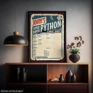 Image result for Python Wall Poster for Learning