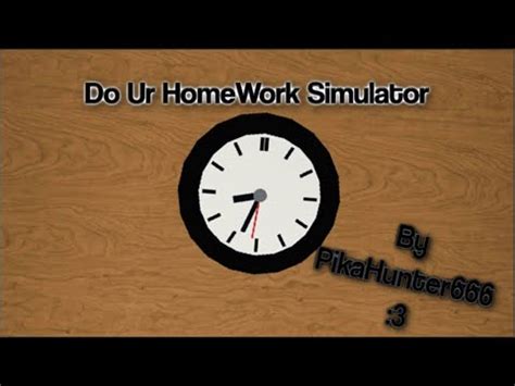 Toradh íomhá ar Roblox Do Ur Homework Simulator Fast Work