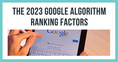 Toradh íomhá ar Google Algorithm Ranking Factors