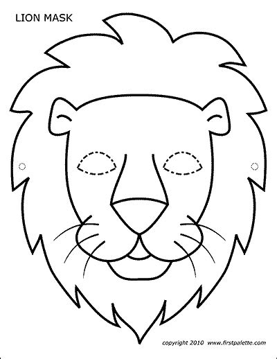 Image result for Lion Mask Pattern