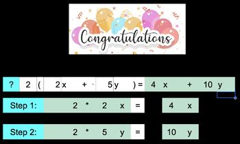 Image result for Distributive Property Practice
