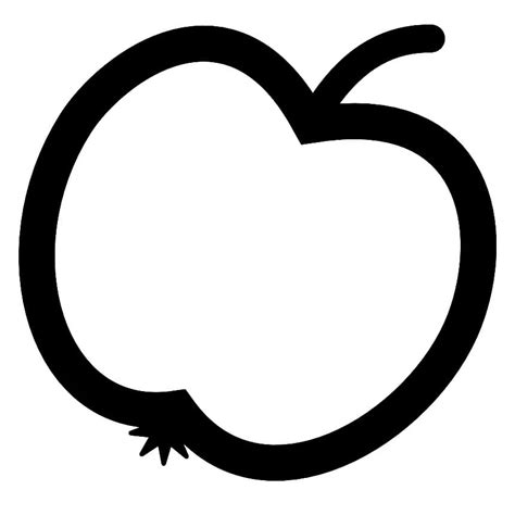 Image result for Apple Computer Coloring Page