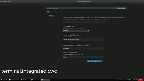 Image result for How to Change Path in vs Code Terminal