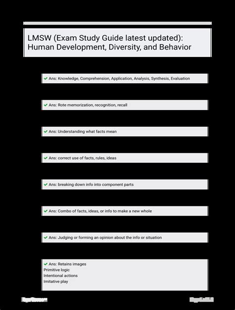 Image result for Lmsw Exam Study Guide