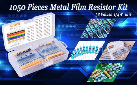 Image result for Resistors Kit Assorted Values