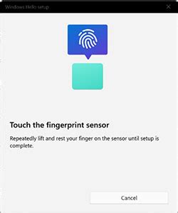 Toradh íomhá ar Dell Sticker Finger Scan