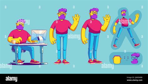 Image result for Animated Python Sitting at Table with Computer