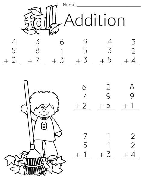 Image result for 1st Grade Math Homework Sheets
