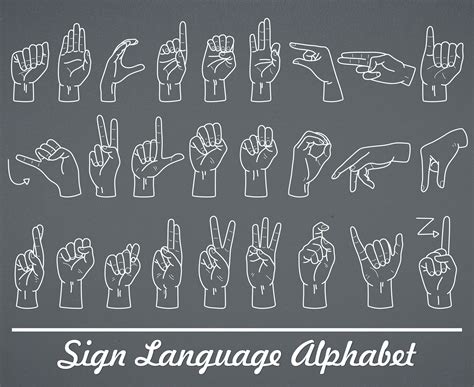 Image result for Sign Language SVG
