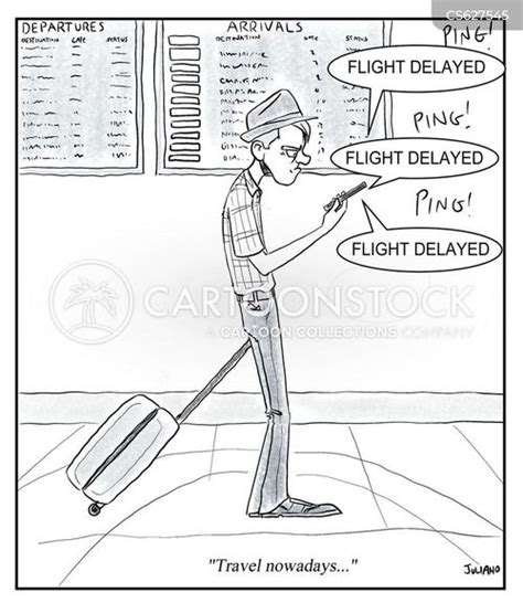 Image result for Delayed Flight Cartoon