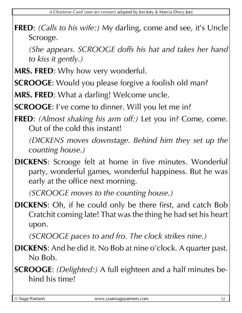 Christmas Carol Script に対する画像結果