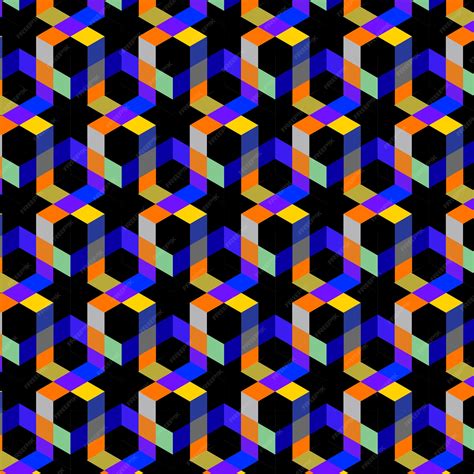Image result for Cube Geometric Pattern Vector