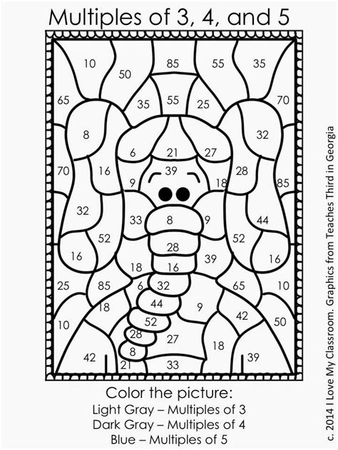 Math Coloring Sheets 7th Grade に対する画像結果
