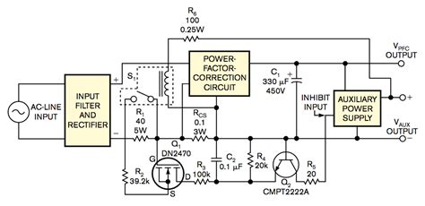 Toradh íomhá ar Active Current Limiter Circuit