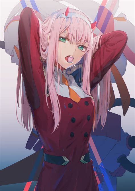 Toradh íomhá ar Zero Two How to Draw