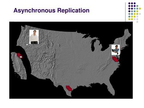 Asynchronous Replication に対する画像結果