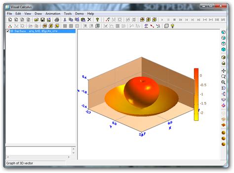 3D Vector Graph に対する画像結果
