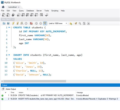 Toradh íomhá ar Concat Syntax in SQL