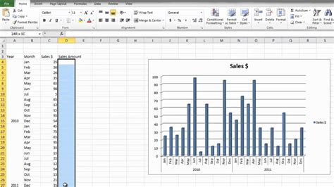 Image result for How to make bar chart in Excel