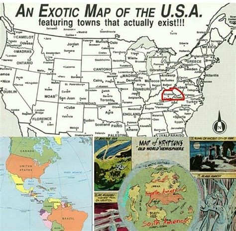 Image result for DC Comics Map of Cities