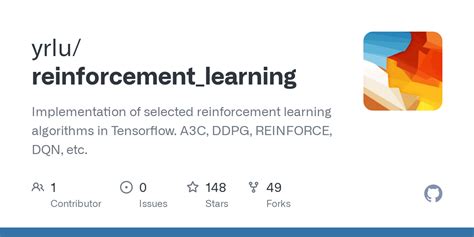 GitHub - yrlu/reinforcement_learning: Implementation of selected ...